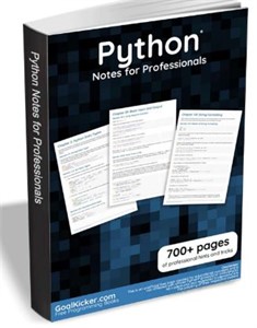 Python Notes for Professionals – Free, Must Have Resource